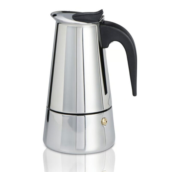 XAVAX Espressokocher aus Edelstahl 250 ml